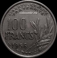 100 франков 1958 В Франция.