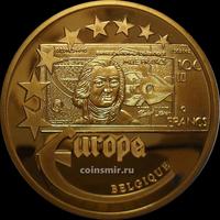 Жетон 100 франков Бельгия. Европа 2003.