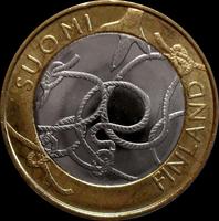 5 евро 2011 Финляндия. Тавастия.