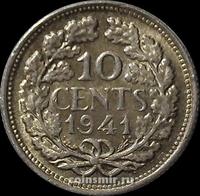 10 центов 1941 Нидерланды.