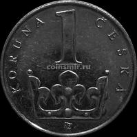 1 крона 1994 Чехия.