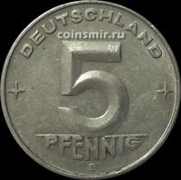 5 пфеннигов 1953 Е ГДР.
