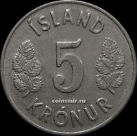 5 крон 1969 Исландия.