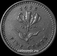5 центов 1975 Родезия.