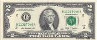 2 доллара 2009 В США.