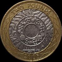 2 фунта 2005 Великобритания.