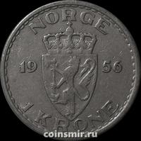 1 крона 1956 Норвегия.