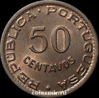 50 сентаво 1957 Португальская Ангола.