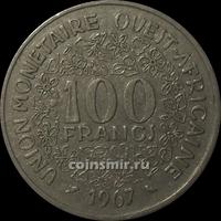 100 франков 1967  КФА BCEAO (Западная Африка).