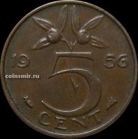 5 центов 1956 Нидерланды.