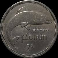 1 флорин (2 шиллинга) 1959 Ирландия. Лосось.