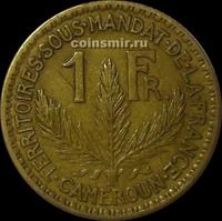 1 франк 1925 французский Камерун.