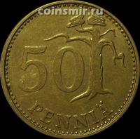 50 пенни 1976 К Финляндия.