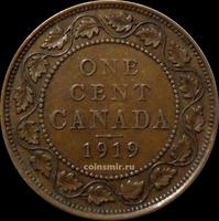 1 цент 1919 Канада.