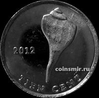10 центов 2012 остров Саба.