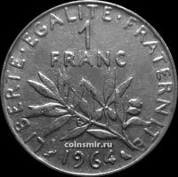 1 франк 1964 Франция.