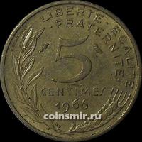 5 сантимов 1966 Франция.