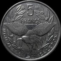 5 франков 2002 Новая Каледония.