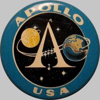 Значок Аполлон США.