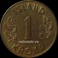 1 крона 1971 Исландия.