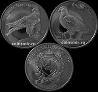 Набор из 2 монет 2018 Шетландские острова. Птицы.