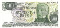 500 песо 1977-1982 Аргентина.