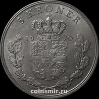 5 крон 1970 Дания.