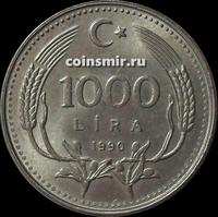 1000 лир 1990 Турция.