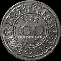 100 центов 1988 Суринам.