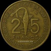 25 франков 1971  КФА BCEAO (Западная Африка).