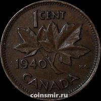 1 цент 1940 Канада.