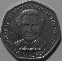 1 доллар 1995 Ямайка. Александр Бустаманте.