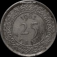 25 центов 1982 Суринам.