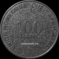 100 франков 2004  КФА BCEAO (Западная Африка).