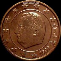 1 евроцент 1999 Бельгия. Король Бельгии Альберт II.