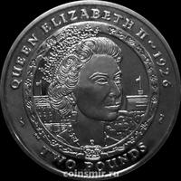 2 фунта 2007 Южная Георгия и Южные Сандвичевы острова. Елизавета II.