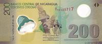 200 кордоб 2007 Никарагуа.