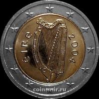 2 евро 2004 Ирландия. Кельтская арфа.