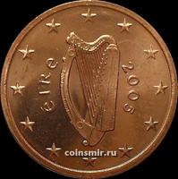 5 евроцентов 2005 Ирландия. Кельтская арфа. UNC
