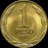 1 песо 1978 Чили.