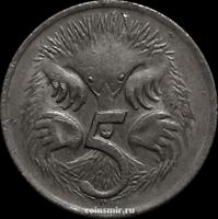5 центов 1980 Австралия. Ехидна.