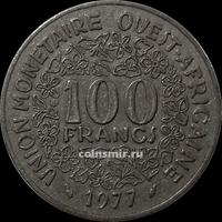 100 франков 1977  КФА BCEAO (Западная Африка).