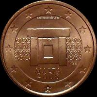 1 евроцент 2008 Мальта.