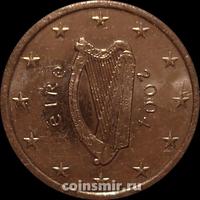 5 евроцентов 2004 Ирландия. Кельтская арфа. VF