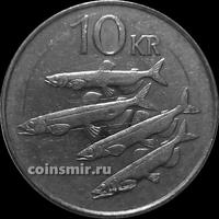 10 крон 1996 Исландия. Мойва.