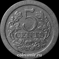 5 центов 1907 Нидерланды.