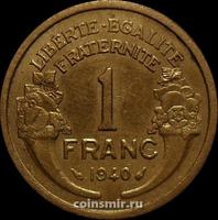 1 франк 1940 Франция.