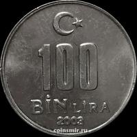 100000 лир 2003 Турция.