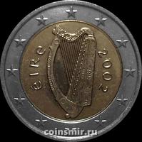 2 евро 2002 Ирландия. Кельтская арфа.