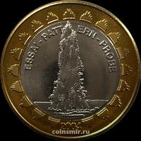 1 евро 2004 Исландия. Гейзер. Европроба.